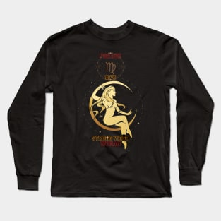 Strong Virgo woman Long Sleeve T-Shirt